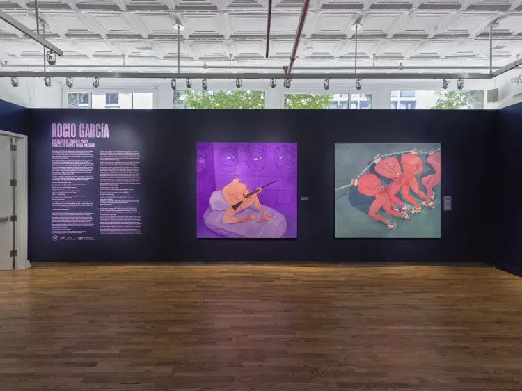 Installation view, The Object of Power is Power, Leslie-Lohman Museum of Art · 2026 (4)
