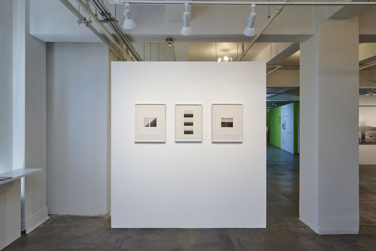 Installation view, Minding Time, Gallery Luisotti