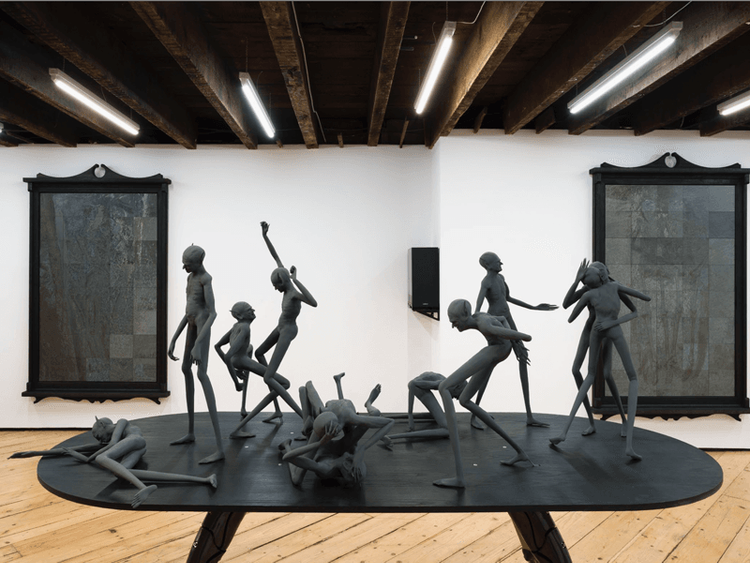 Installation view, Hybrid Moments, Foreign & Domestic