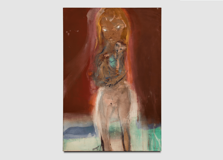 Installation view, Talk to the sky, seeking light, Lisson, 504 W 24th Street