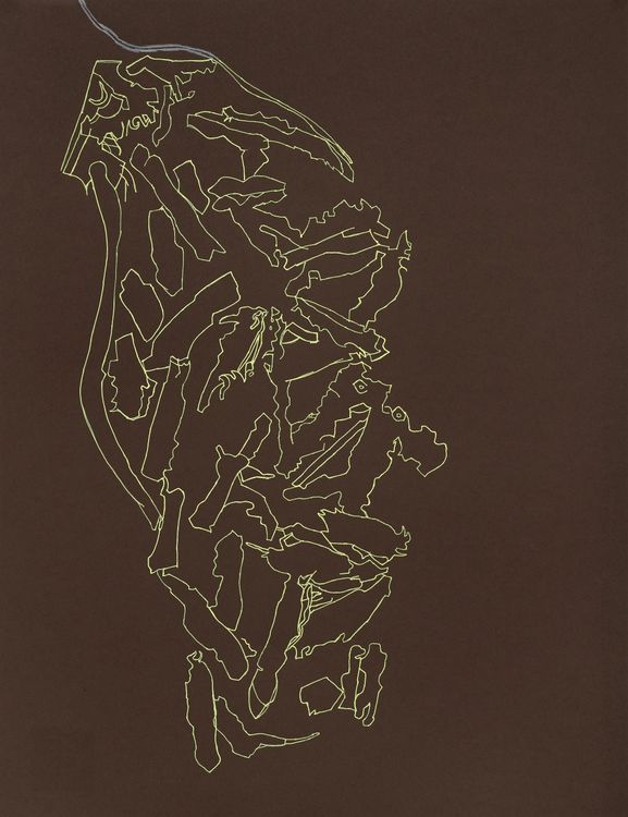 Installation view, Kathryn Kert Green: Line-Storm, re.riddle · 2025 (6)