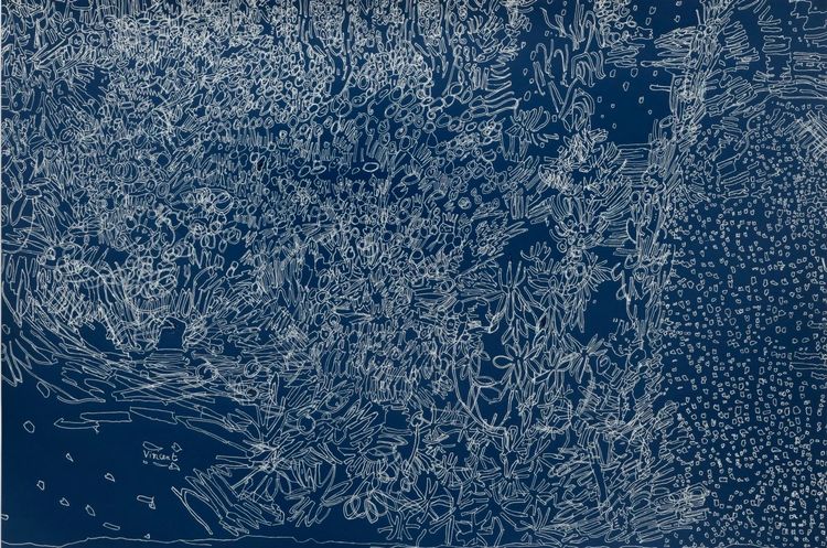 Installation view, Kathryn Kert Green: Line-Storm, re.riddle · 2025 (9)