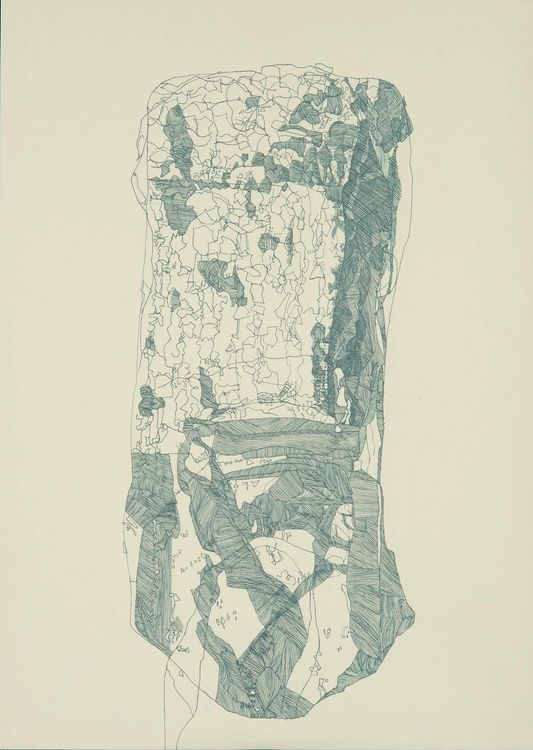 Installation view, Kathryn Kert Green: Line-Storm, re.riddle · 2025 (2)