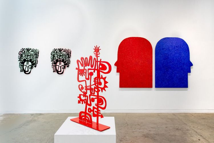 Installation view, Looking Back and Forward, Aicon · 2025 (1)