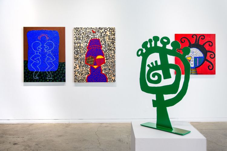 Installation view, Looking Back and Forward, Aicon · 2025 (4)