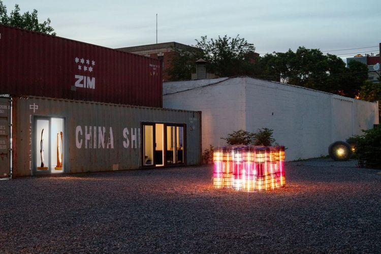 Installation view, Outside, Entrance Gallery, Red Hook · 2026 (11)