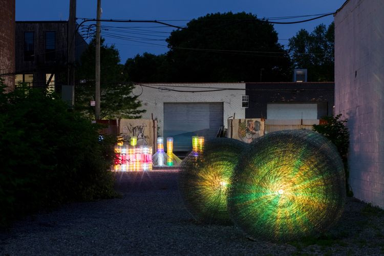 Installation view, Outside, Entrance, Brooklyn · 2026 (3)