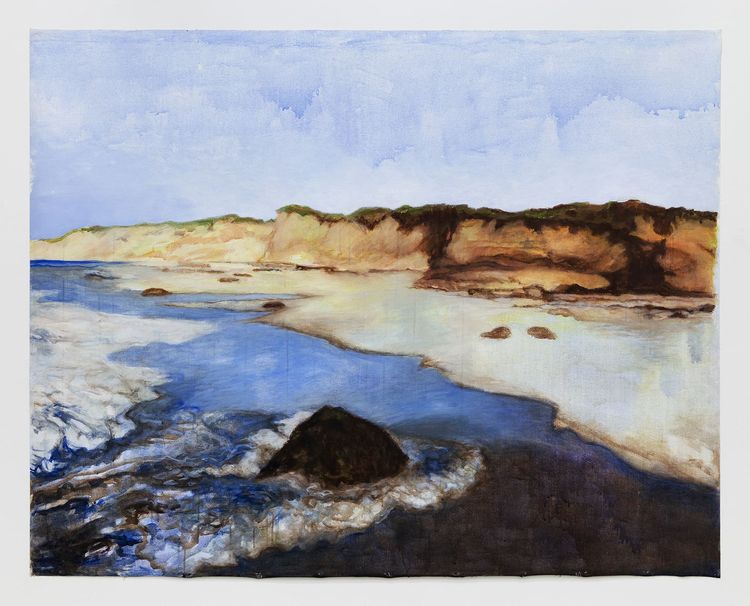 Installation view, When the Waters Break, Ryan Lee Gallery