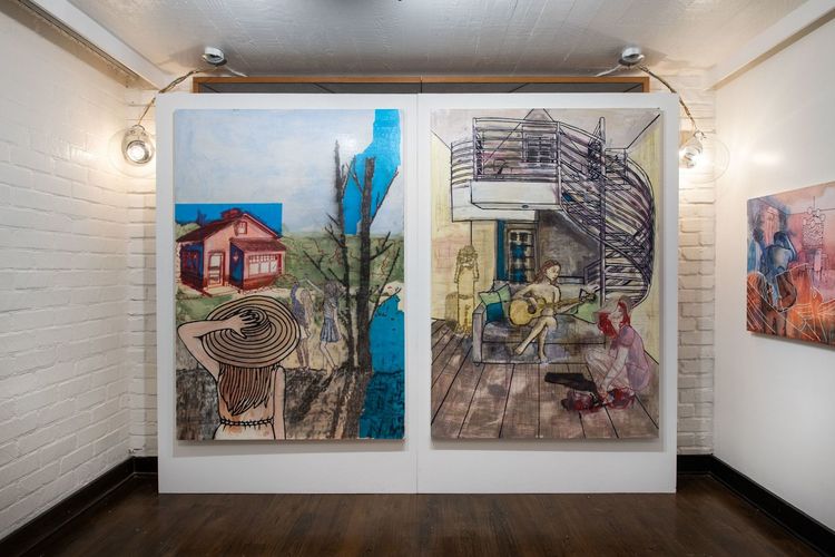 Installation view, Making Space, King's Leap · 2025 (1)