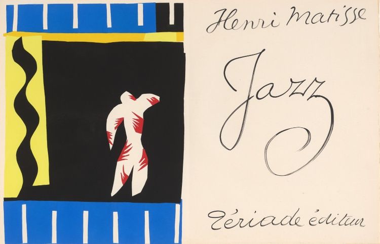Installation view, Matisse's Jazz Unbound, de Young Museum