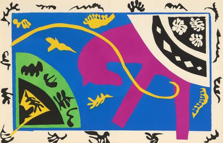 Installation view, Matisse's Jazz Unbound, de Young Museum · 2025 (5)