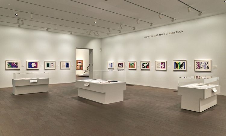 Installation view, Matisse's Jazz Unbound, de Young Museum · 2025 (1)