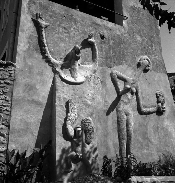 Installation view, Max Ernst at Transamerica Pyramid Center, Gallery Wendi Norris