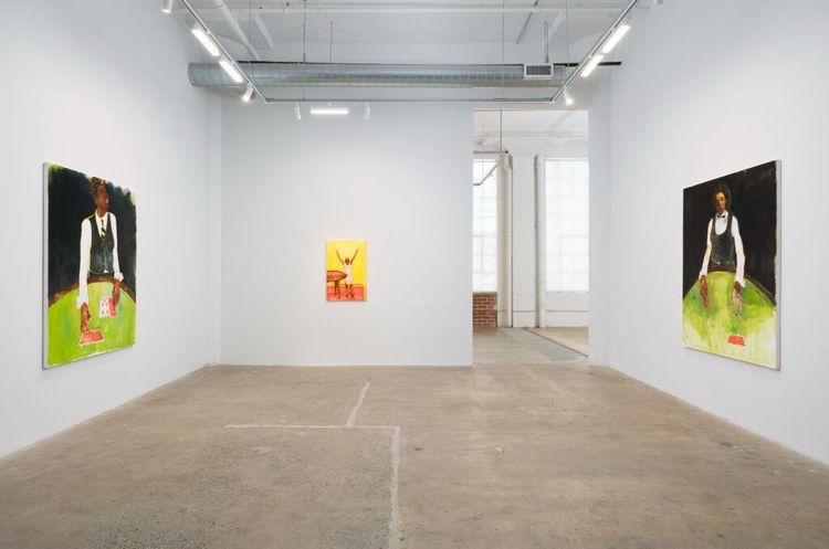 Installation view, The Stakes are Myself, Vielmetter