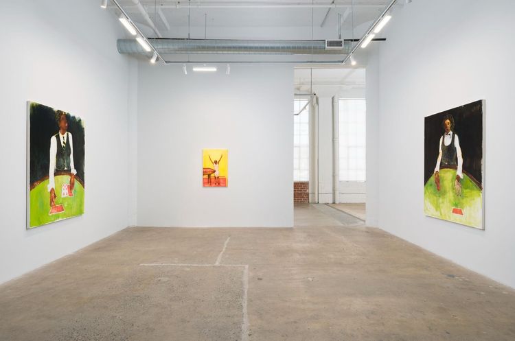 Installation view, The Stakes are Myself, Vielmetter · 2025 (5)