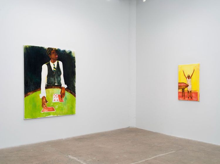 Installation view, The Stakes are Myself, Vielmetter · 2025 (8)