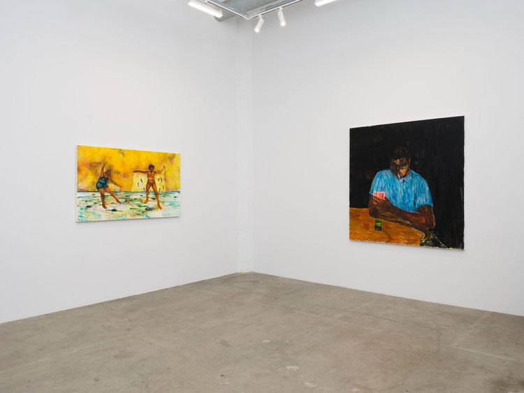 Installation view, The Stakes are Myself, Vielmetter · 2025 (10)