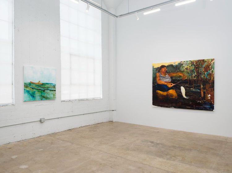Installation view, The Stakes are Myself, Vielmetter · 2025 (13)