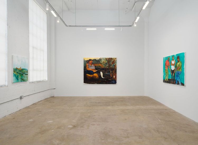 Installation view, The Stakes are Myself, Vielmetter · 2025 (6)