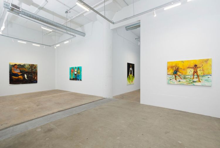 Installation view, The Stakes are Myself, Vielmetter · 2025 (11)