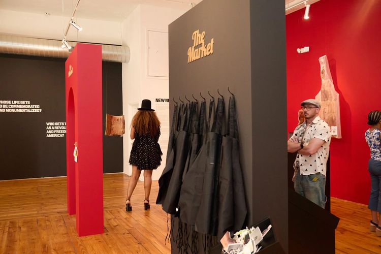 Installation view, Black Revolutionary Women: 250 Years of a Colony Within a Colony, Project for Empty Space