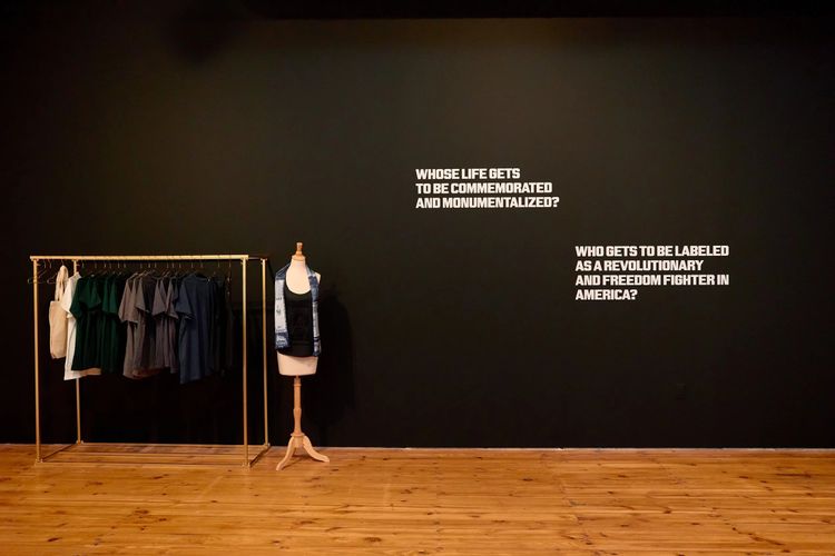 Installation view, Black Revolutionary Women: 250 Years of a Colony Within a Colony, Project for Empty Space · 2026 (3)