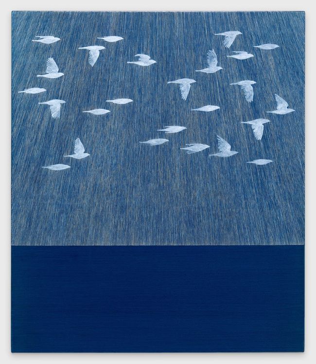Installation view, Karen Arm: Night Birds, PPOW, 390 Broadway