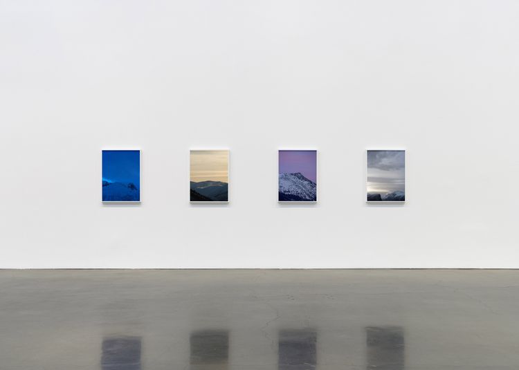 Installation view, Holding Blue, Regen Projects · 2026 (8)