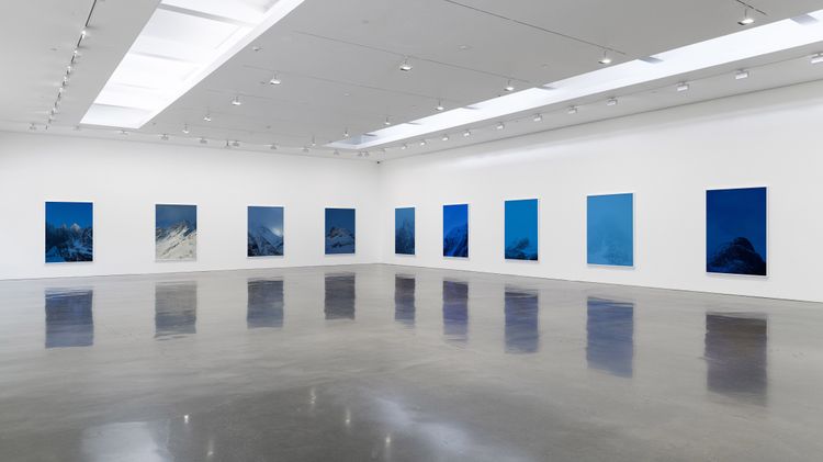 Installation view, Holding Blue, Regen Projects · 2026 (1)