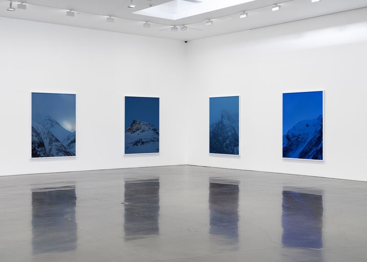 Installation view, Holding Blue, Regen Projects · 2026 (10)