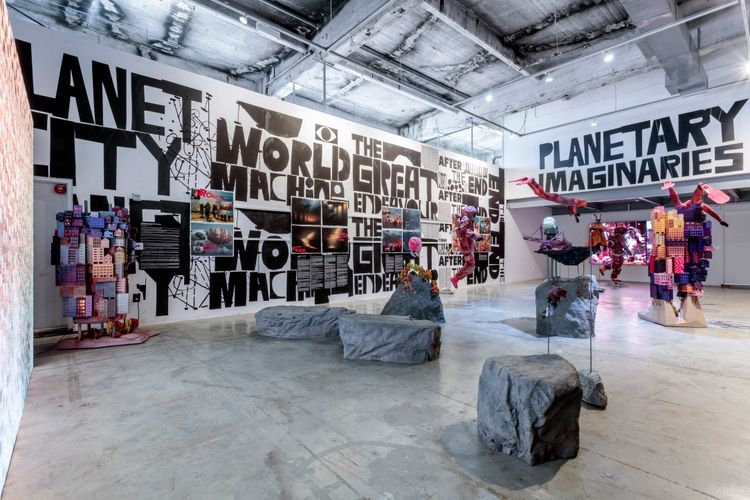Installation view, Planetary Imaginaries, SCI-Arc Gallery · 2026 (5)