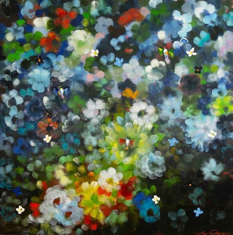 Installation view, Chromatic Narratives, Caldwell Snyder Gallery · 2026 (9)