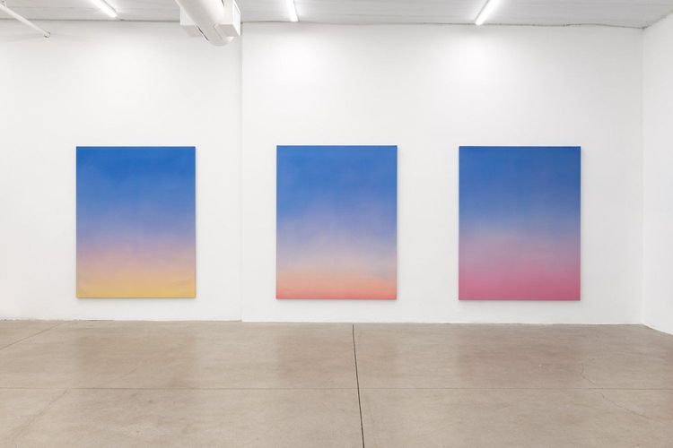 Installation view, Dusk, Dawn, Day, La Loma Projects