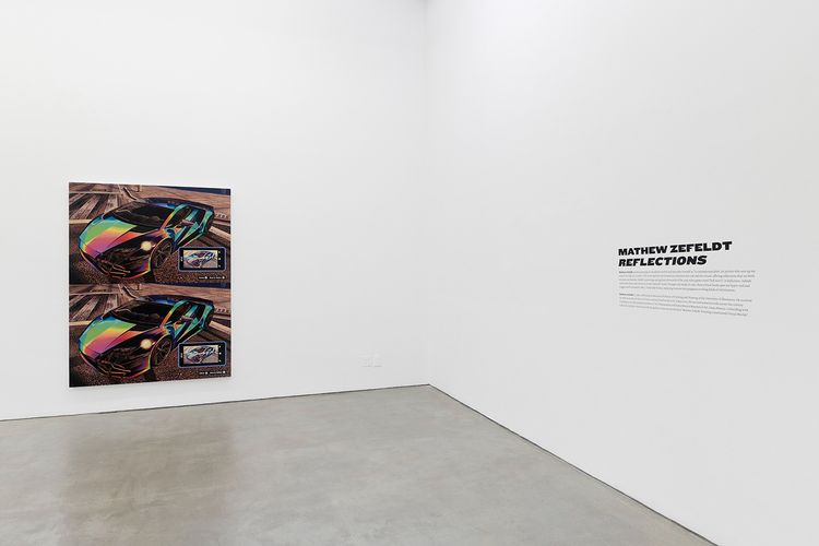Installation view, Reflections, The Hole, Bowery · 2025 (3)