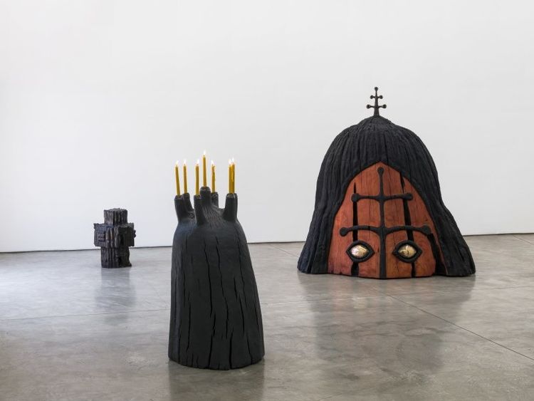 Installation view, Relic, Reliquary, Requiem, Night Gallery · 2025 (1)
