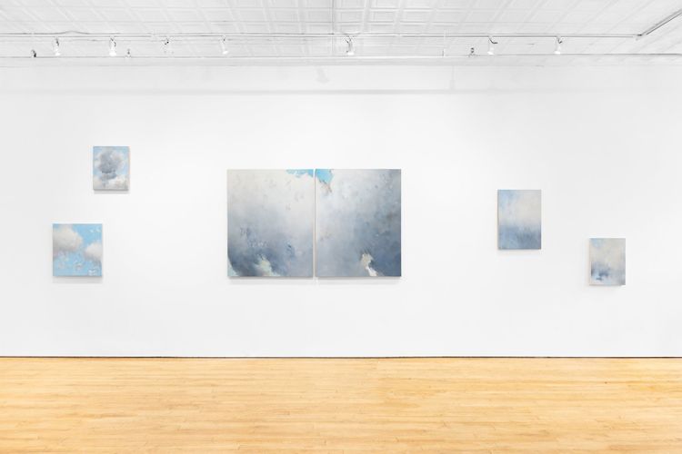 Installation view, Paintings 1965 - 2018, Storage