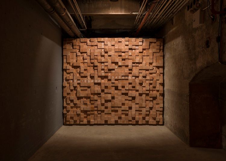 Installation view, Cevdet Erek: Americas, SculptureCenter · 2026 (3)