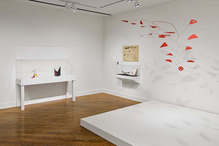 Installation view, at home, among friends, San Jose Museum of Art
