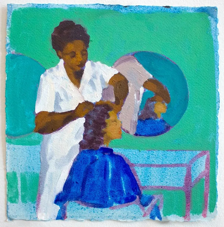 Installation view, Adrienne Elise Tarver