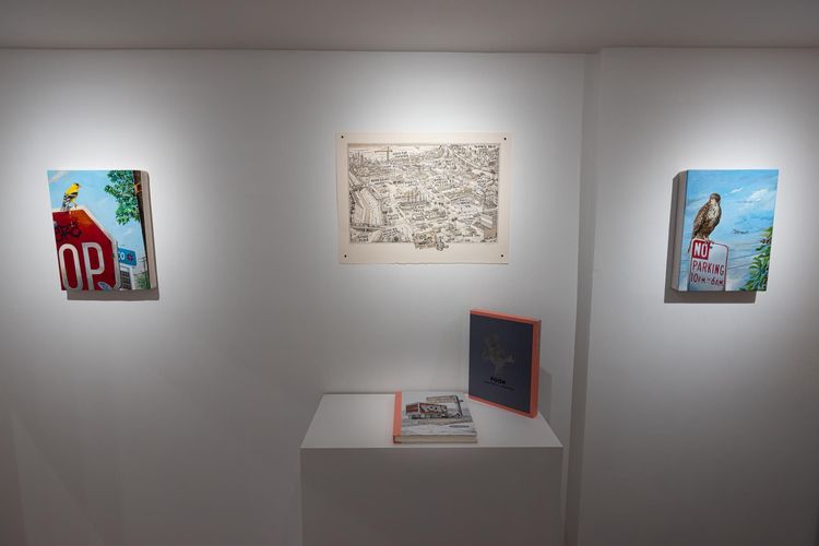 Installation view, Sandow Birk, Track 16, Hollywood · 2026 (6)