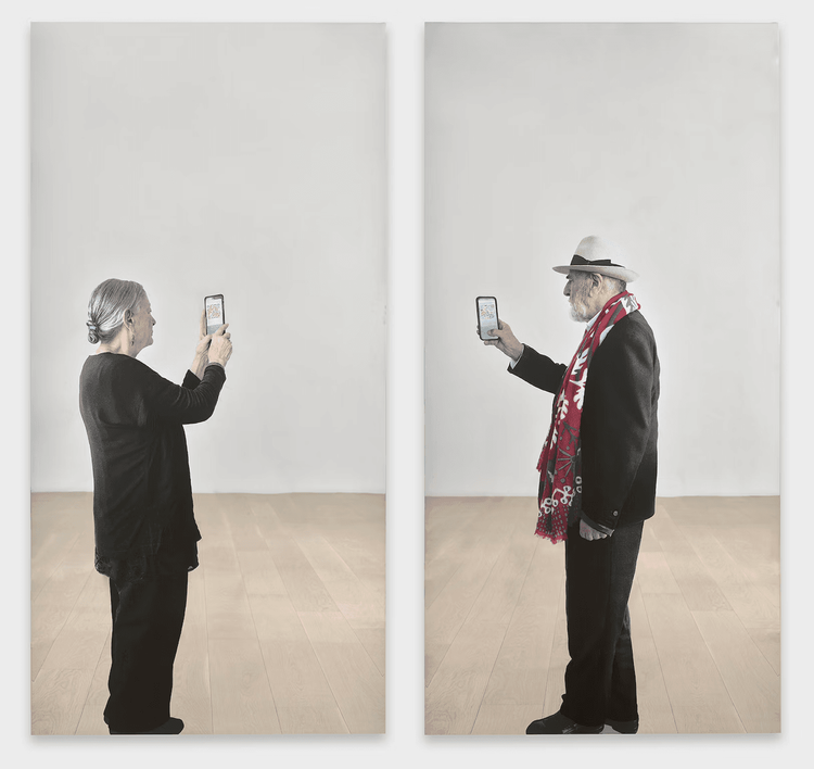 Installation view, To Step Beyond, Levy Gorvy Dayan