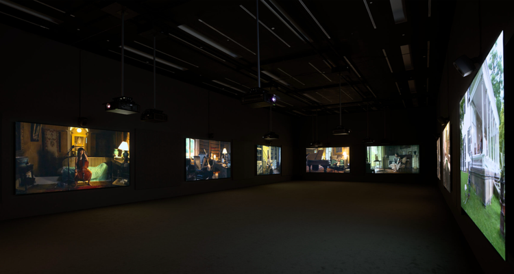 Installation view, The Visitors, San Francisco Museum of Modern Art