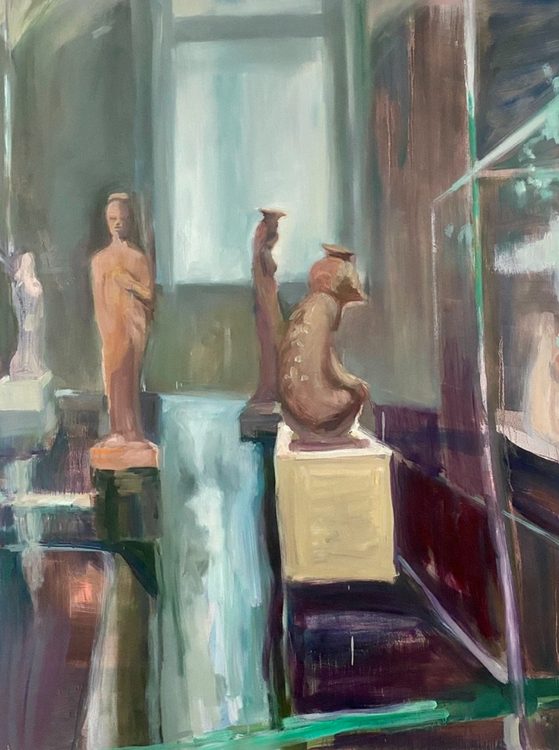 Installation view, Remains, The Painting Center