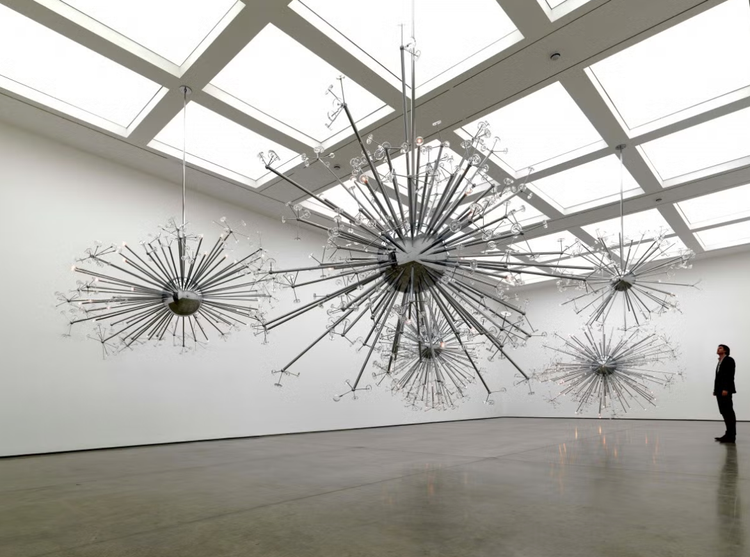 Installation view, Island Universe, LACMA