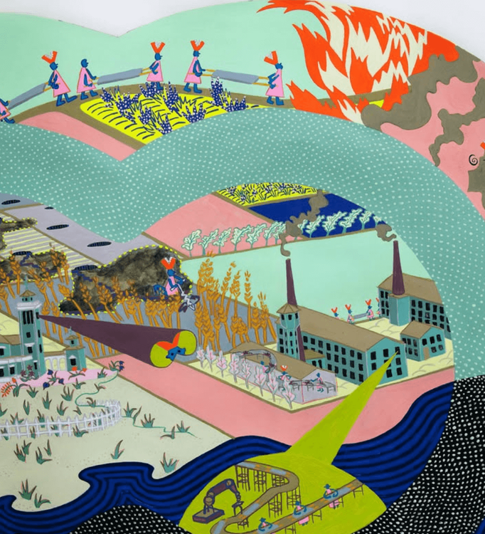 Installation view, Conflict Entrepreneurs, Kapow