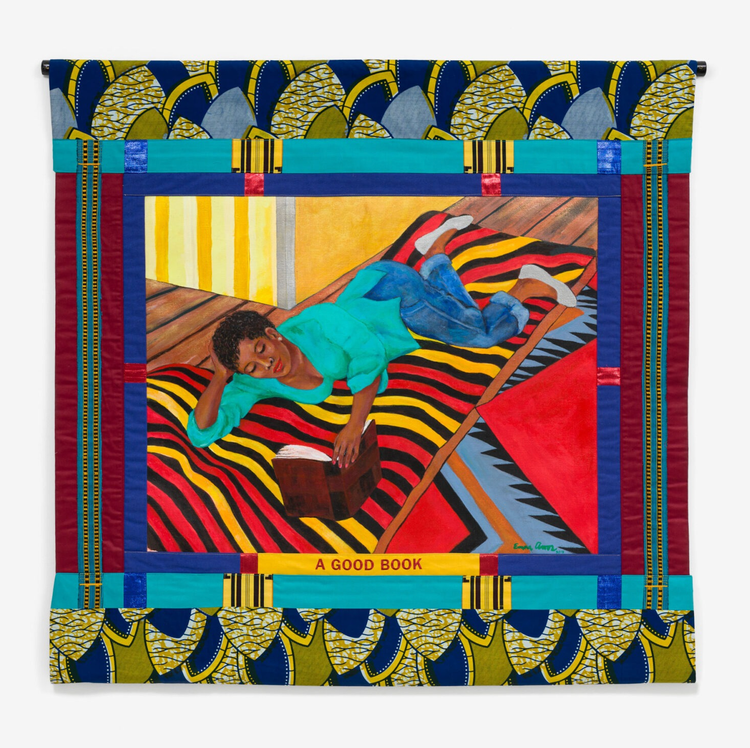 Installation view, Emma Amos, Alison Jacques · 2025 (16)