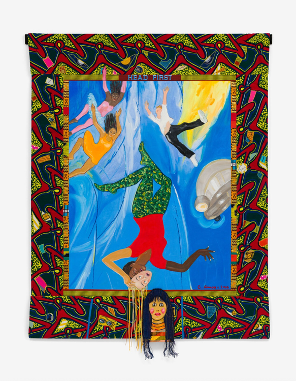 Installation view, Emma Amos, Alison Jacques · 2025 (12)