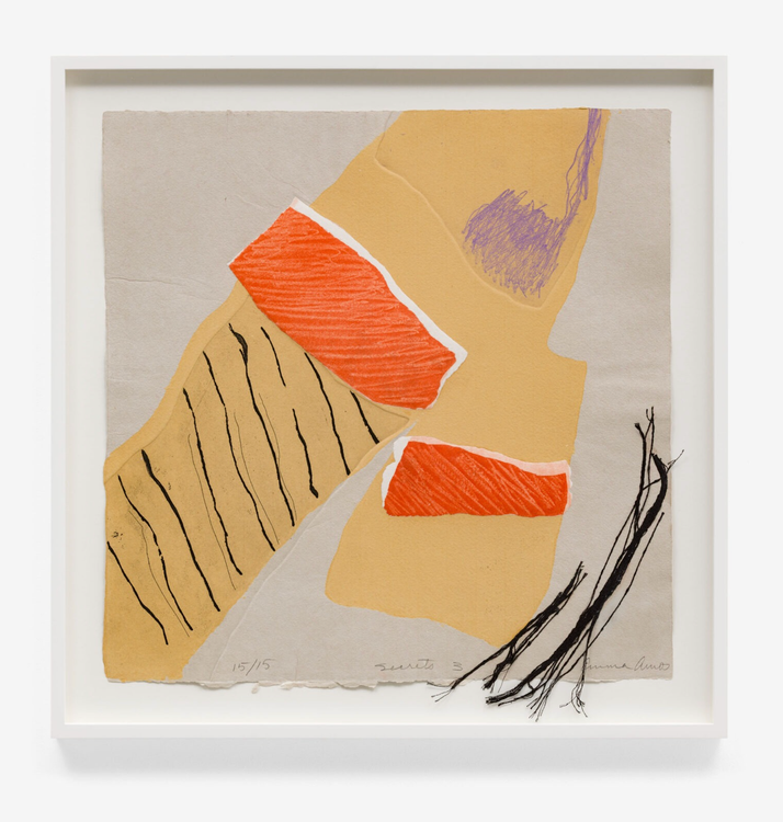 Installation view, Emma Amos, Alison Jacques · 2025 (15)