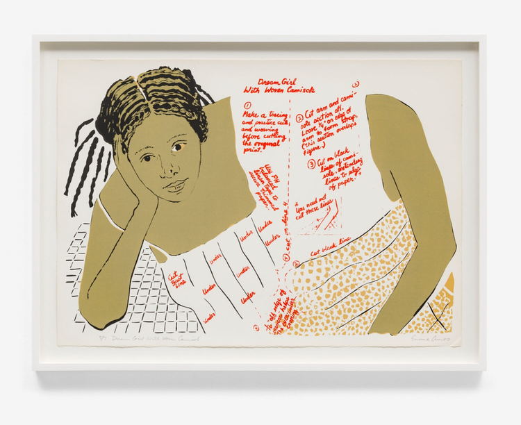 Installation view, Emma Amos, Alison Jacques · 2025 (11)