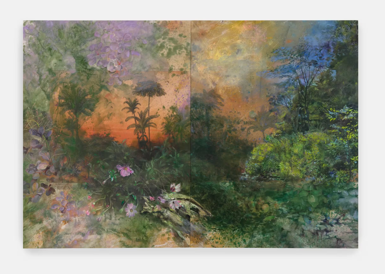 Installation view, Feet squelching on wet grass, nourished by uncertainty, Hauser & Wirth · 2026 (21)